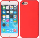 Wicked Narwal | 2.0mm Dikke Fashion Color TPU Hoesje voor iPhone SE 2020 / 8 / 7 Rood
