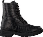 Omoda Lpleaf12 Veterboots - Laarzen Met Veters - Dames - Zwart - Maat 36