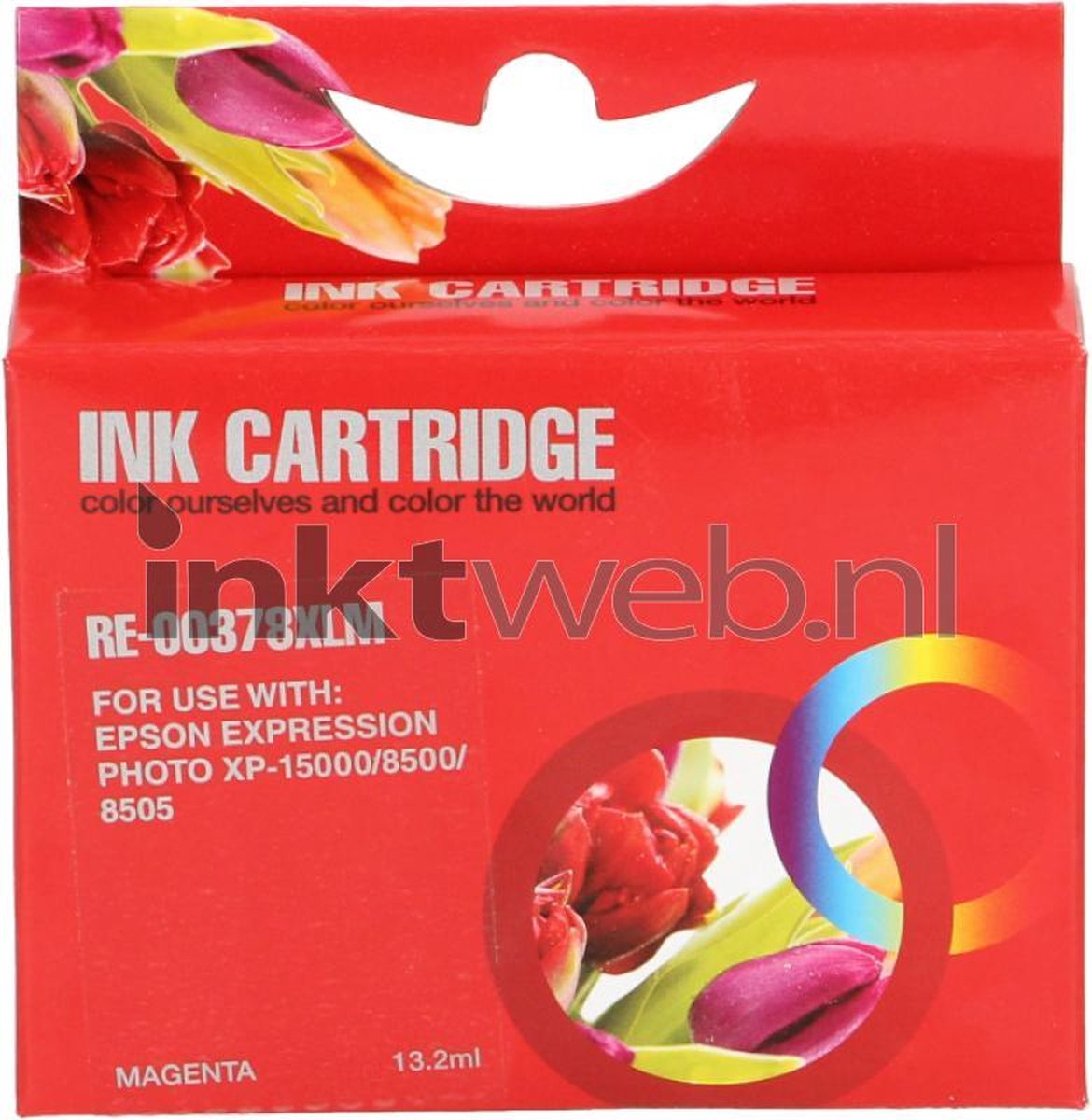 FLWR 378XL / Magenta / Cartridge - Geschikt voor Epson