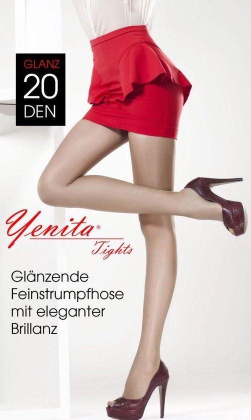 Yenita Dames Panty 20 Denier Transparant - Maat S