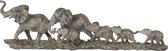 Clayre & Eef Decoratie Beeld Olifant 53*10*15 cm Bruin Kunststof Decoratief Figuur Decoratieve Accessoires Woonaccessoires