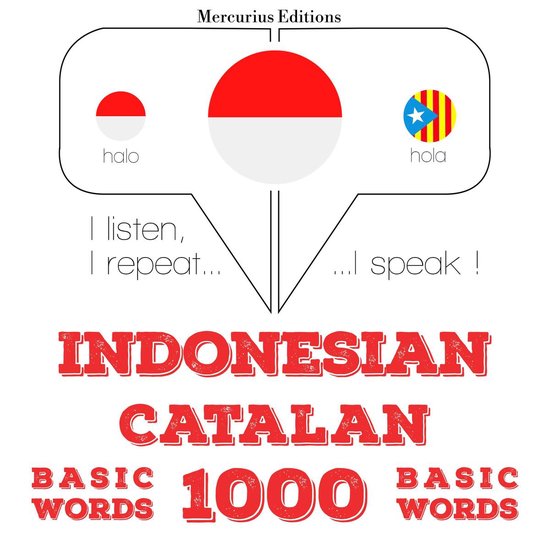 1000 kata-kata penting di Catalan - cover