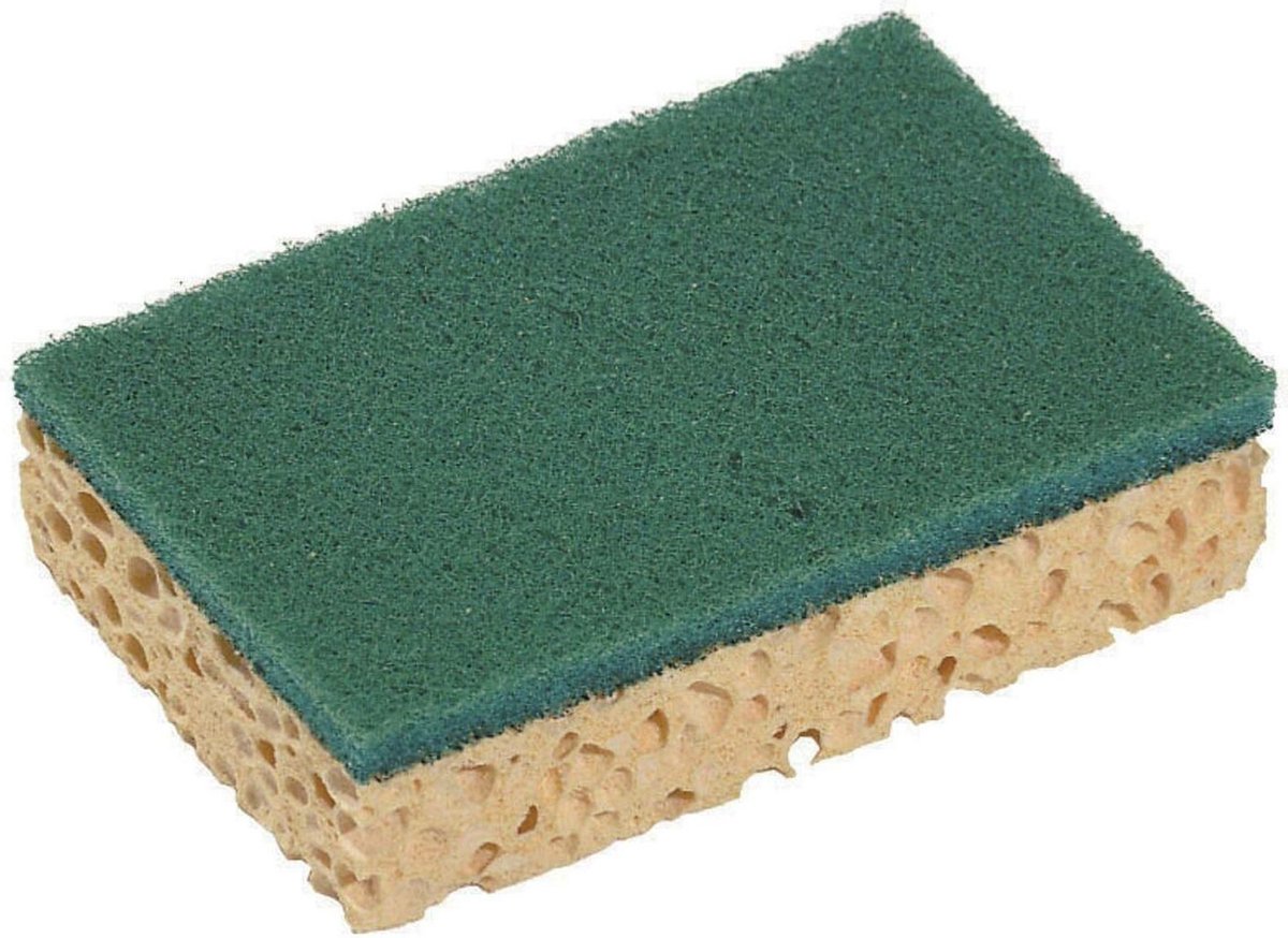 Spontex schuurspons 13 x 8,4 x 0,28 cm
