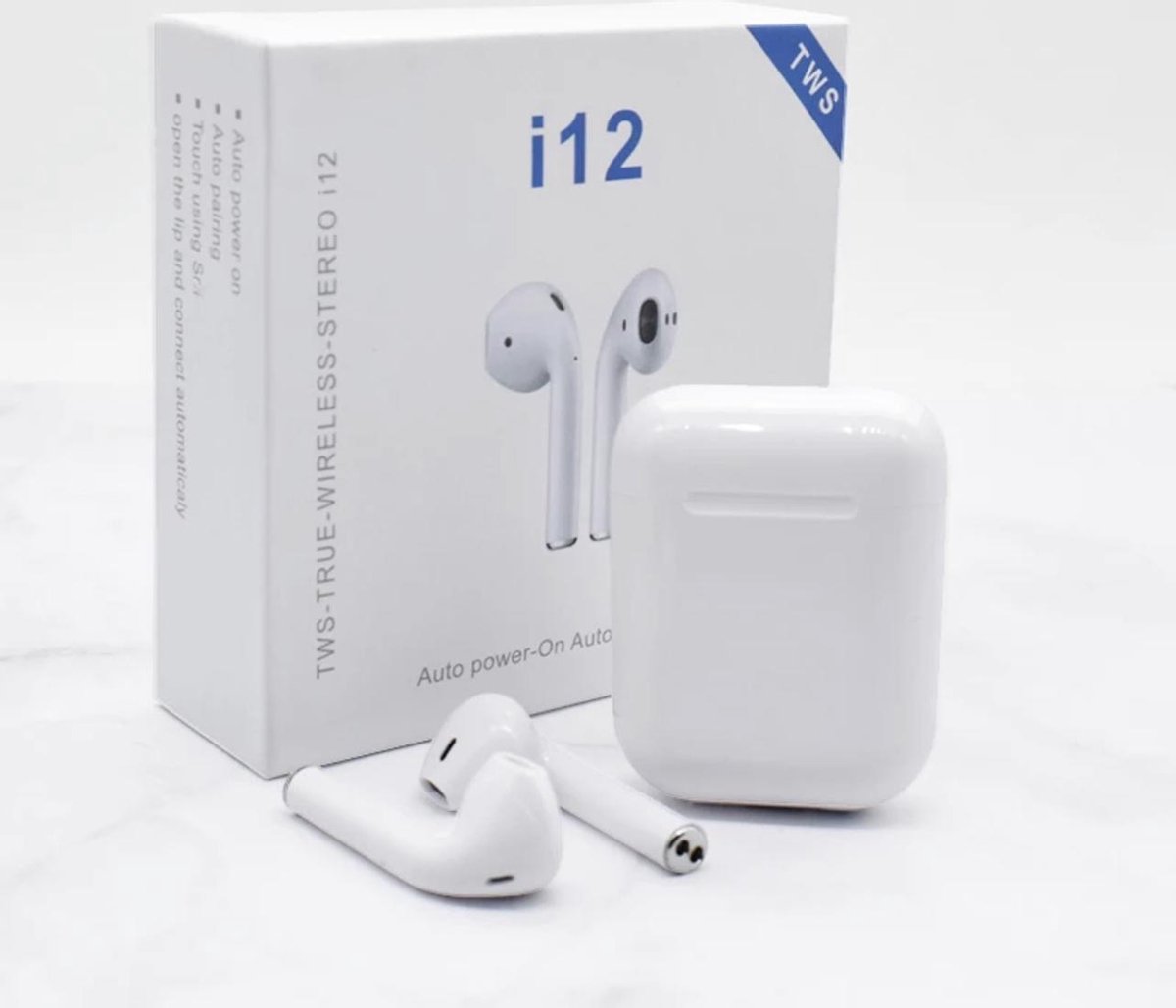 I12 TWS- Écouteurs sans fil - Bluetooth - Écouteurs universels - Convient  pour Apple... | bol.com