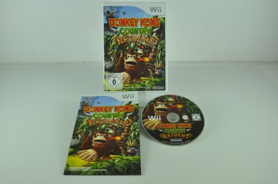 donkey kong country returns wii unboxing