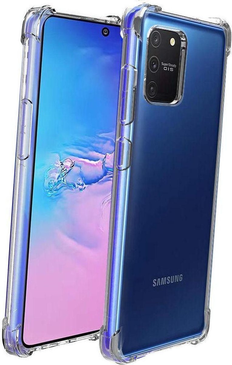 Samsung S10 Lite (2020) Hoesje Siliconen Shock Proof Case - Samsung Galaxy S10 Lite (2020) Hoesje Transparant - Samsung Galaxy S10 Lite (2020) Hoes Cover Transparant - Samsung S10 Lite (2020) Case Shockproof