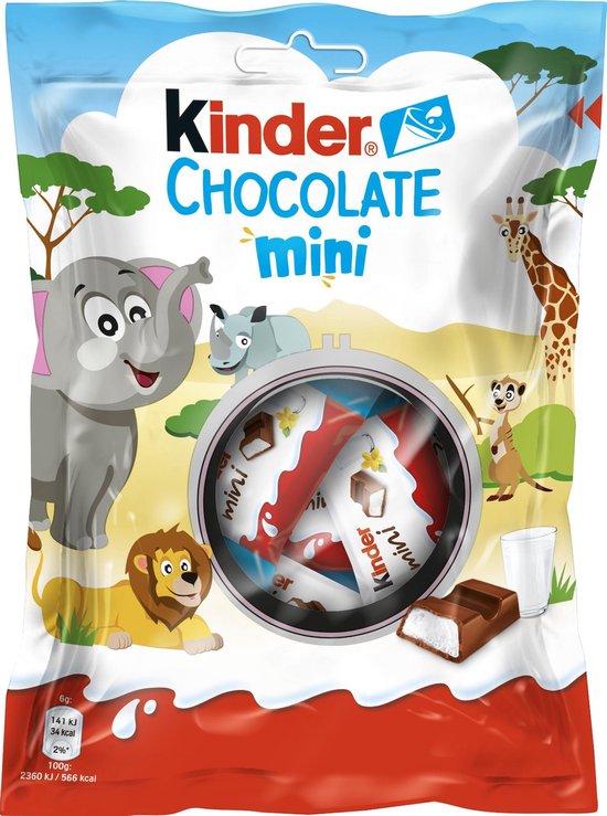 Kinder Chocolate Mini's x gram |