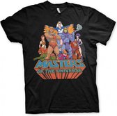 Masters Of The Universe Unisex Tshirt -2XL- Masters Of The Universe Zwart