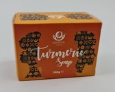 Turmeric Soap (Kurkuma Zeep) 150G _100% Puur, biologisch, natuurlijk, veganistisch, fair trade gecertificeerd
