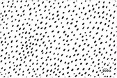 4x Lola Placemat Spot on Black- 30x45cm - onderlegger - tafeldecoratie -tafel dekken - stippen zwart