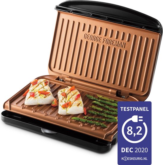 George Foreman Fit Grill Copper - Medium 25811-56 - Contactgrill