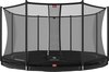 BERG Favorit InGround Trampoline - 380 cm - Rond - Zwart - Gold Solospring - Inclusief Veiligheidsnet