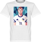 Playmaker Dzeko Football T-Shirt - M