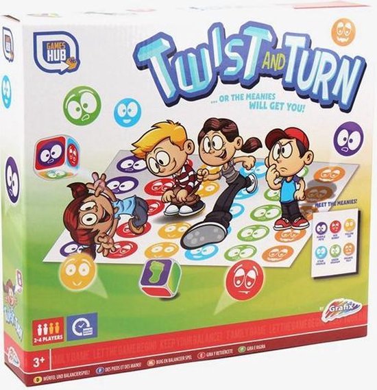 Parelachtig China winnen Twist & Turn - Gezelschapsspel - Buiten spelen - Buitenspeelgoed - Spellen  voor... | bol.com