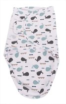B-Wrap Ocean Whales Small - Swaddler
