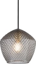 Nordlux Orbiform hanglamp | Ø20 cm | E27 | in hoogte verstelbaar | rookglas | grijs