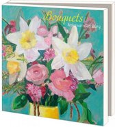 Kaartenmapje met enveloppen, vierkant: Bouquets - Boeketten, Anke van den Burg - Bekking & Blitz