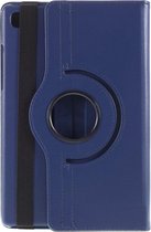 Samsung Galaxy Tab A7 10.4 (2020) T500/T505 Draaibaar Hoesje - Rotation Tabletcase - Multi stand Case - Donkerblauw
