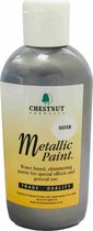 Chestnut Metallic Paint - Metallische Verf - Zilver - 100 ml
