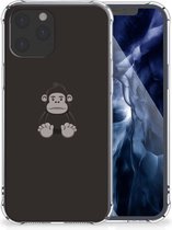 Smartphone hoesje iPhone 12 Pro Max Hoesje Bumper met transparante rand Gorilla