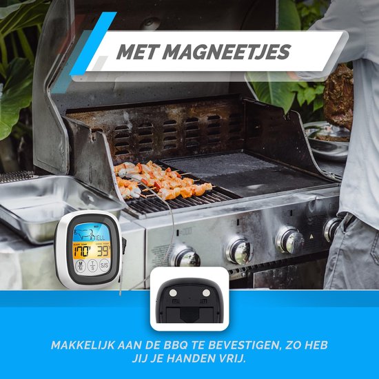 Mancor Digitale Vleesthermometer - Keukenthermometer - BBQ Thermometer - Oventhermometer
