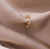 Ear cuff | goud gekleurd