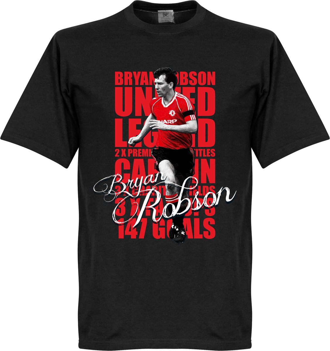 Bryan Robson Legend T-Shirt - L