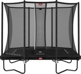BERG Ultim Favorit trampoline Regular 280 cm zwart + Safety Net Comfort