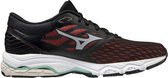 Mizuno Wave Prodigy 3 Sportschoenen - Maat 38.5 - Vrouwen - donker grijs/zwart/rood