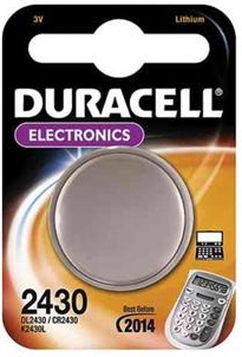 Duracell Knoopcel Batterij 2430 - Niet Oplaadbaar | bol.com