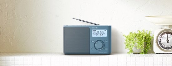 Sony XDR-S61D - DAB+ Radio - Blauw - Sony