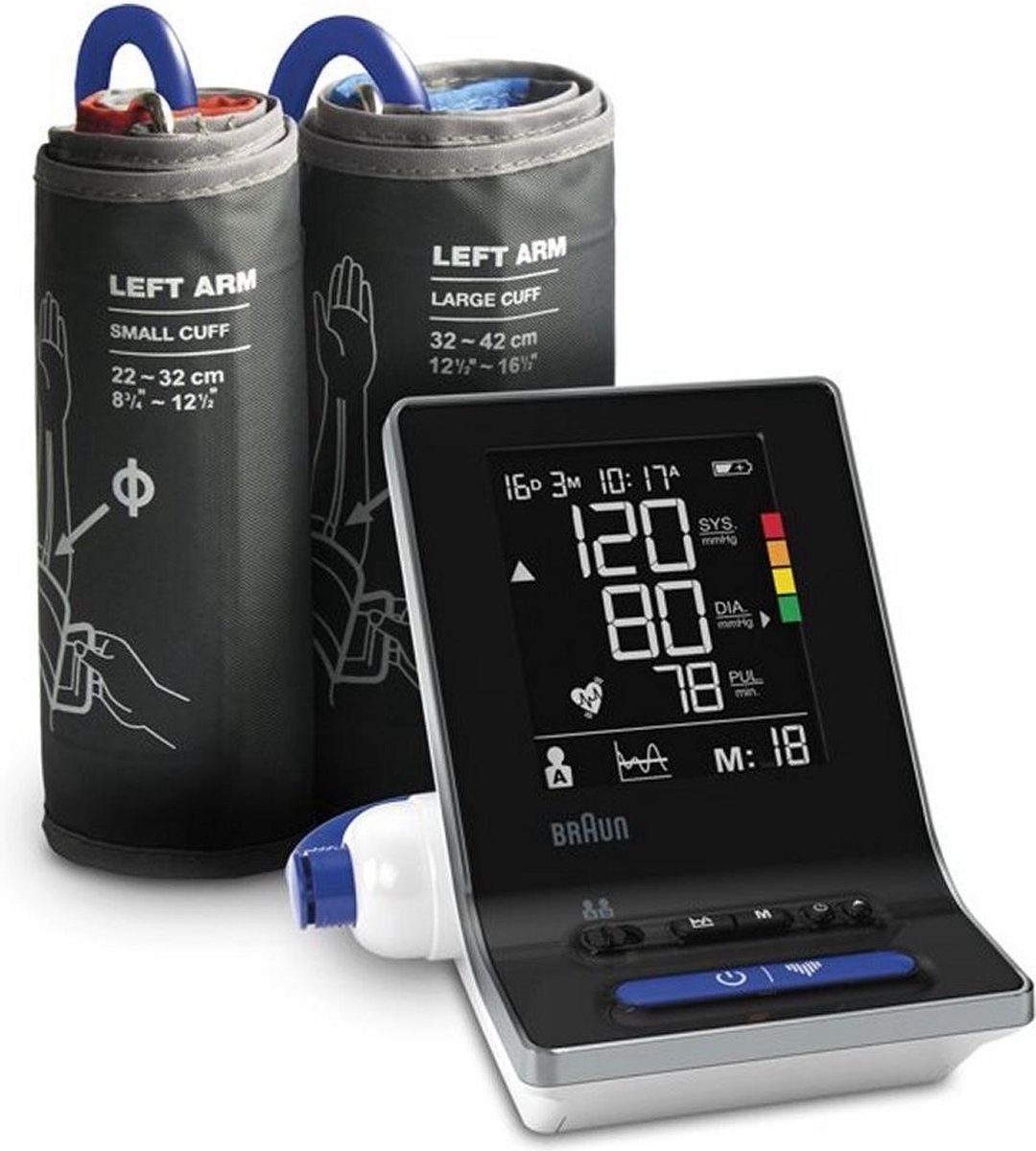 Braun ExactFit™ 3 BUA6150WE Bloeddrukmeter Bovenarm