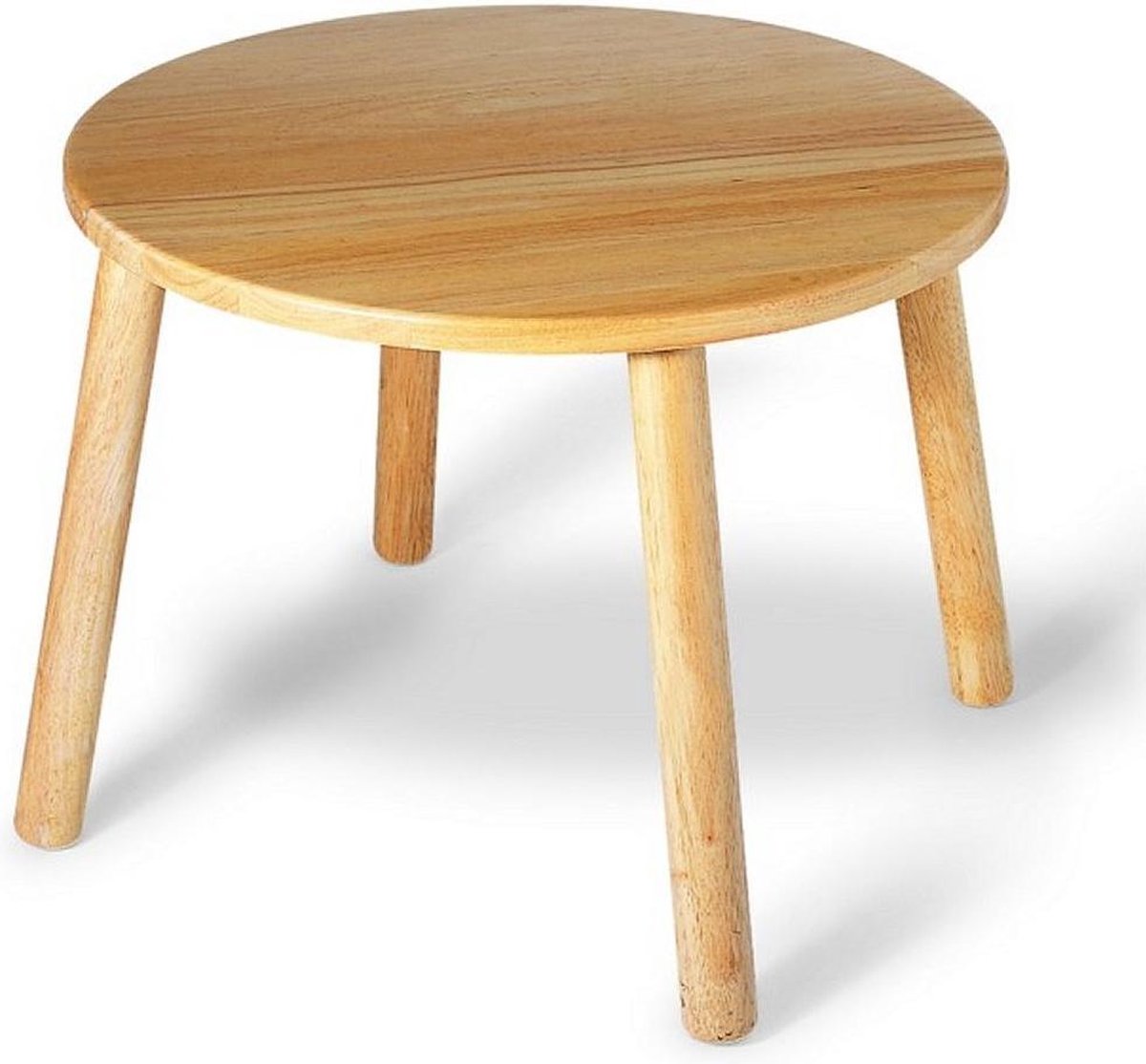 Alice's Garden Table Ronde Et Deux Tabourets Pour Enfants Naturel