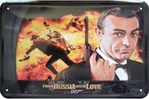 Wandbord - James Bond From Russia With Love