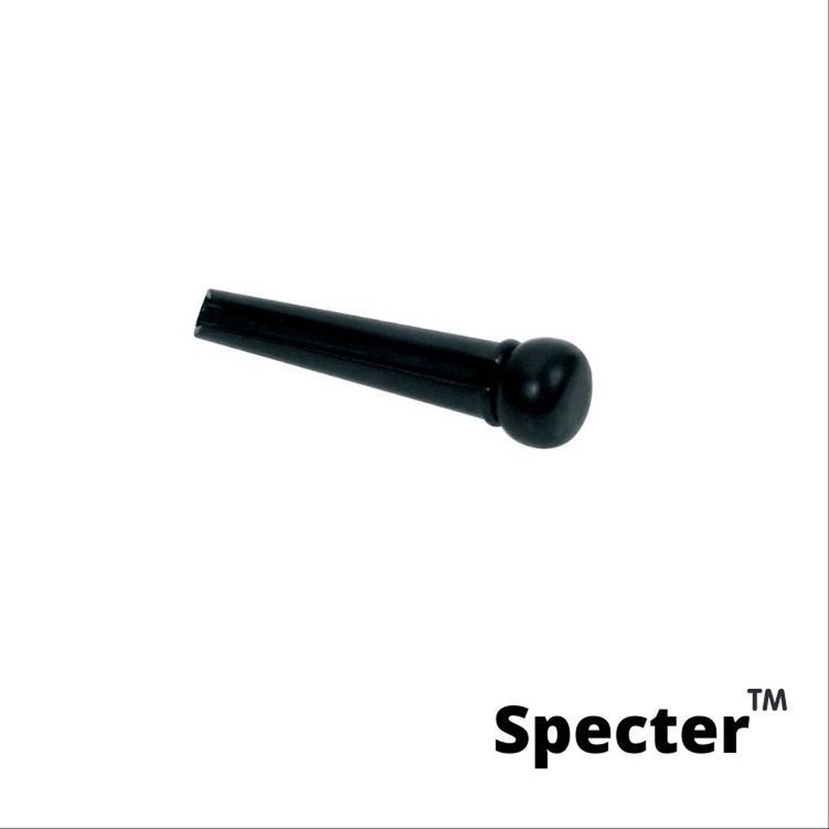 Specter Akoestische gitaar Brugpin set zwart 6 stuks