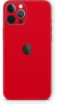 iPhone 12 Pro Max Skin Mat Rood- 3M Wrap