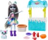 foto van Enchantimals Chocoladestandje met Hawna Husky & Slagroom poppen
