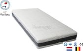 Microvering 7 zone matras met HR 45 koudschuim 25 cm dik - 100x200 cm