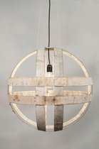 Hanglamp staal "Savoie" 38cm