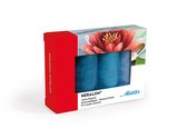 naaimachine garen, set van 4 kleuren blauw (ocean) van Amann Mettler