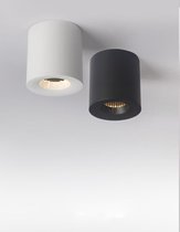 Bright and Young - led verlichting - opbouwspot Miller (Dimbaar, 7w - 770lm) Zwart