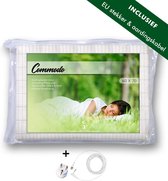 Aardingskussensloop – 60x70 cm – Aarden kussensloop – Gezondheid verbeteren -  Grounding pillowcase – Incl. Accessoires