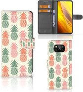 Leuk Hoesje Xiaomi Poco X3 | Poco X3 Pro Smartphone Hoesje Ananas