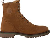 Scotch & Soda Natron Veterboots - Laarzen Met Veters - Heren - Cognac - Maat 44