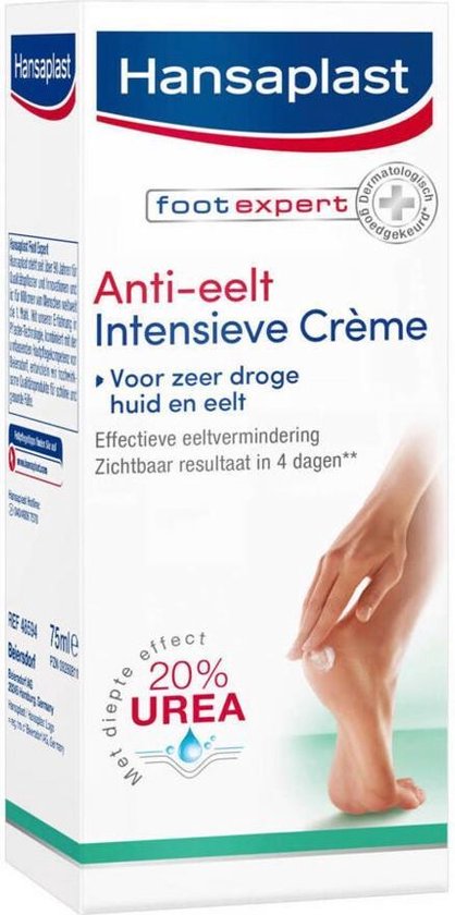 Hansaplast Anti-Eelt Intensieve Crème - Voetcrème - 75 ml | bol.com