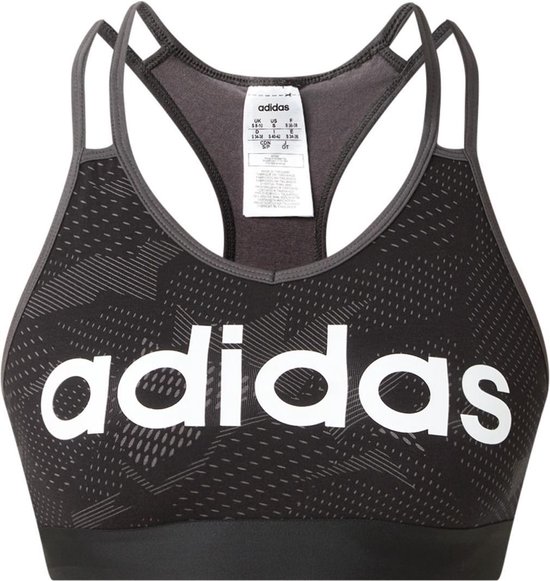 Soutien-gorge de sport Adidas Performance avec soutien léger et imprimé  logo - Taille L | bol.com