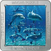3D Magna Puzzle Small - Dolphins (16)