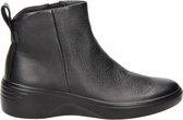 Ecco Soft 7 wedge dames boot - Zwart - Maat 43