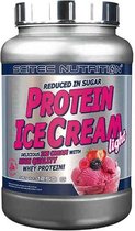 Scitec Nutrition Protein Ice Cream light - heerlijk ijs met hoge kwaliteit Whey Protein - 1250 g poeder - 25 porties - Rode Bessen mix