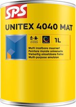 SPS Unitex -4040- muurverf mat -1 liter